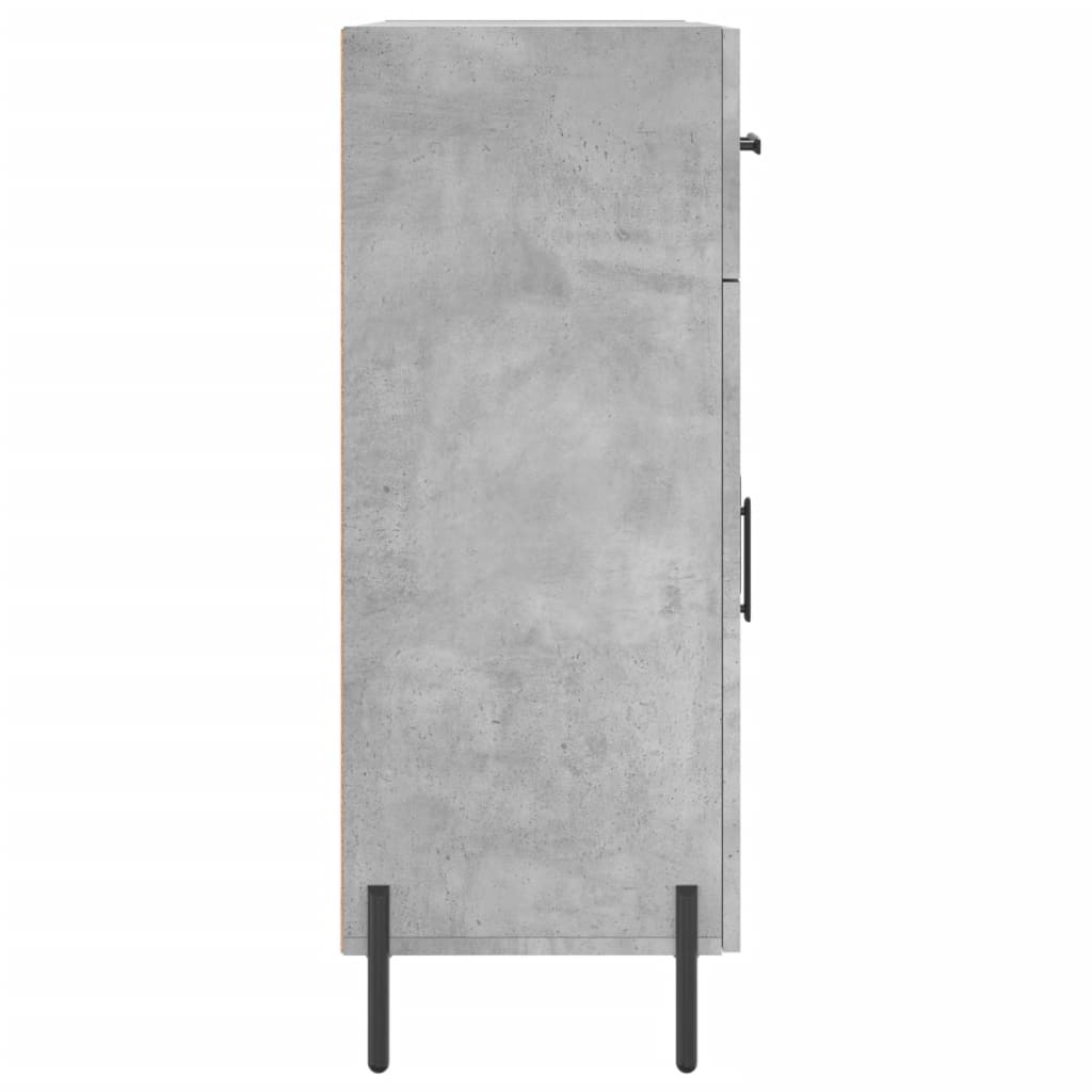 Sideboard Betongrau 69,5x34x90 cm Holzwerkstoff